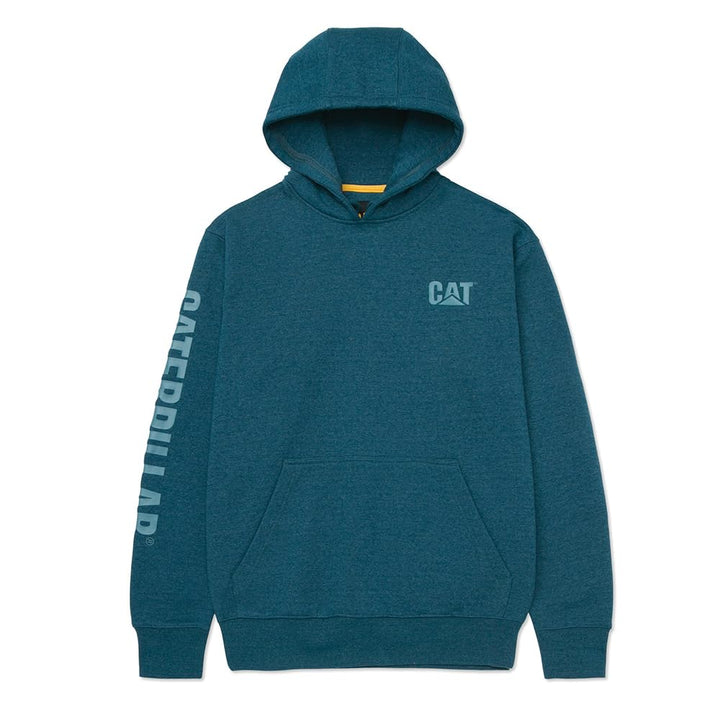 Caterpillar Herren Trademark Banner Kapuzen-Sweatshirt Kapuzenpullover M Mallard, M Mallard