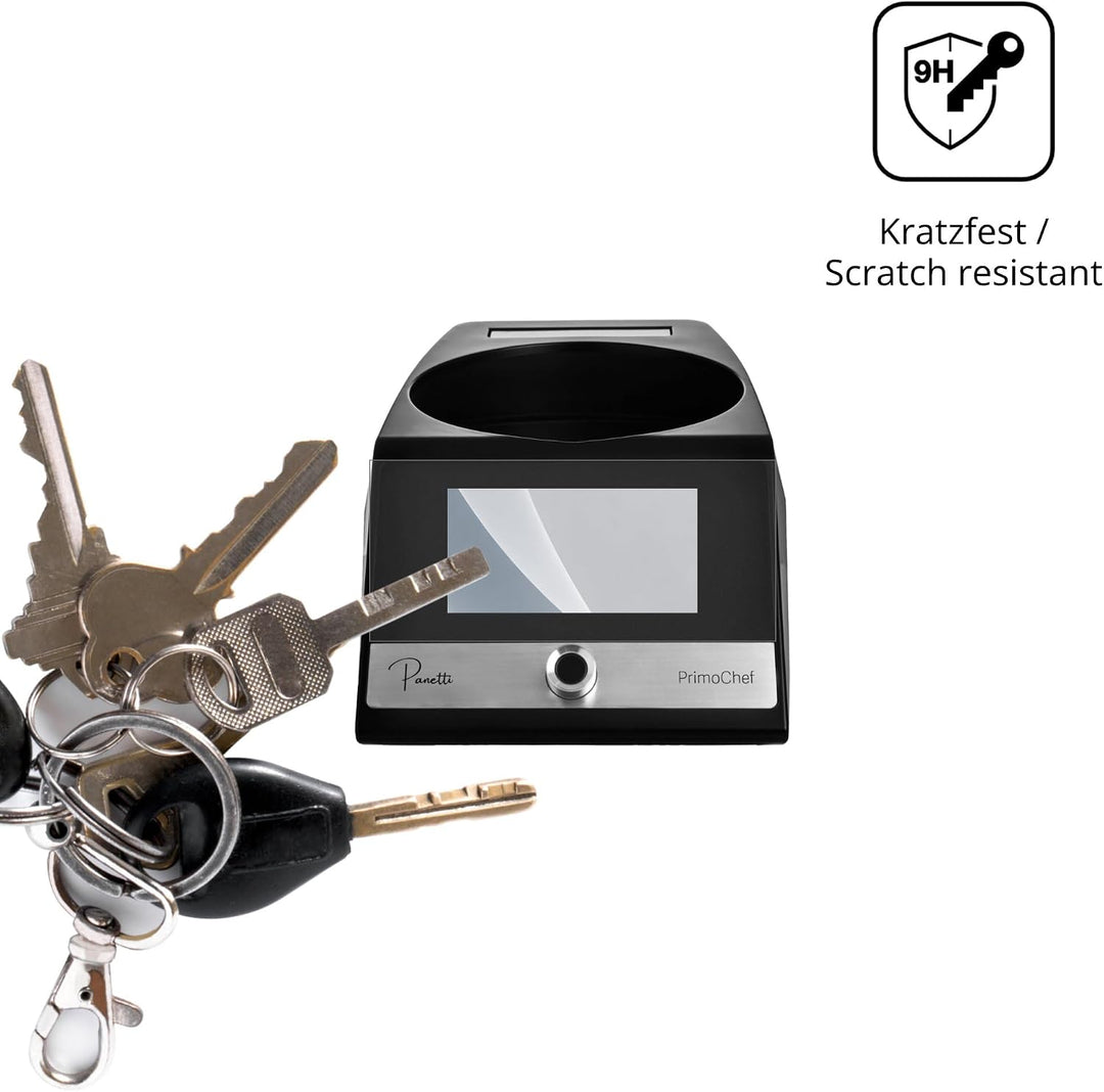 dipos 2x Displayschutzfolie 9H matt für Panetti PrimoChef