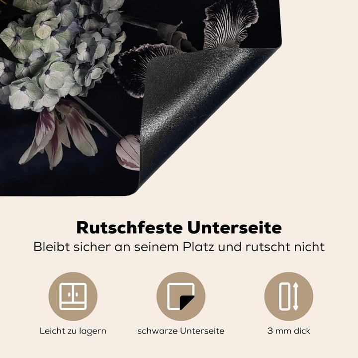 Herdabdeckplatte Einteilig Herdabdeckung Abdeckplatte für Ceranfeld Abdeckung Induktionskochfeld Auf