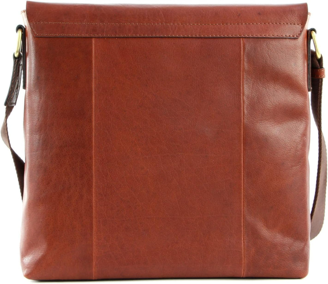 SADDLER Carter Messenger Bag Midbrown