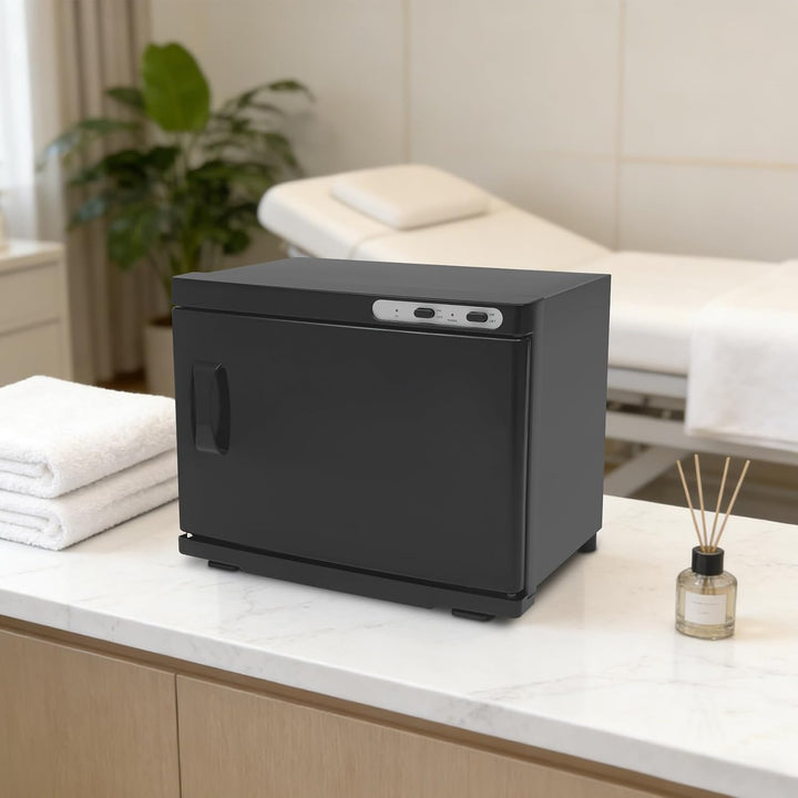 Handtuchwärmer 23L von 60 Handtücher or 20 Gesichtsthandtücher (Schwarz), Schwarz