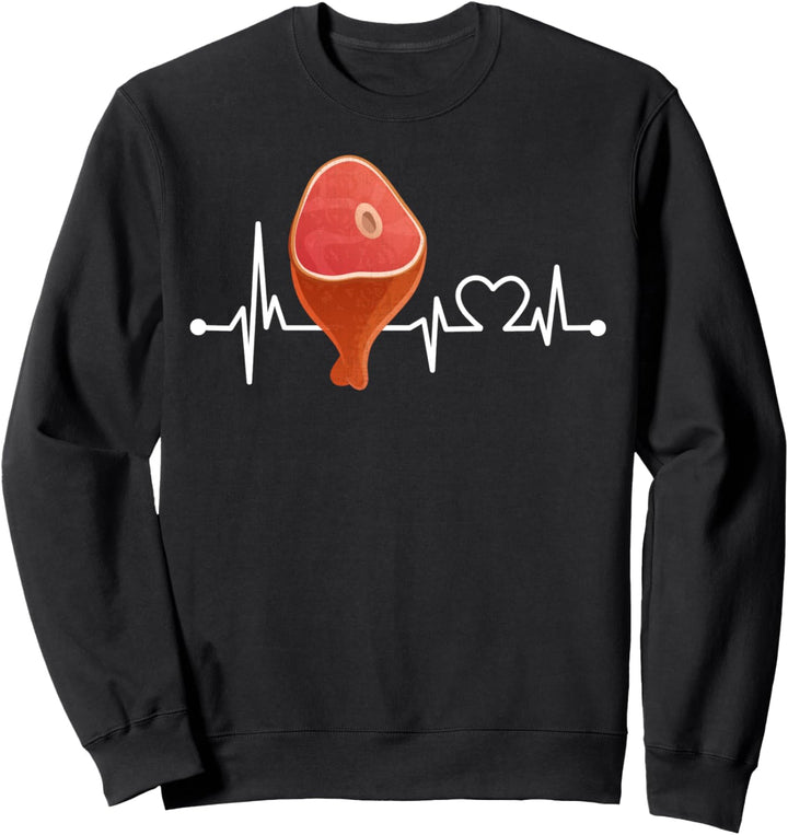 Fleisch Herzschlag Hemd Koch/Kochen für Kind/Frauen/Männer Sweatshirt