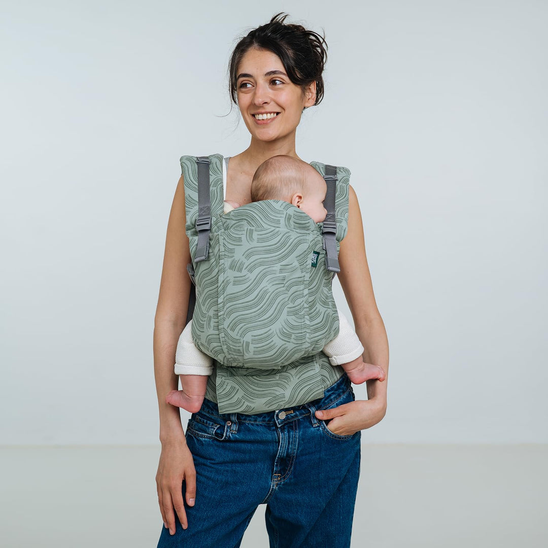 Love &amp; Carry ONE Evo Babytrage für Neugeborene (Akazie), Akazie