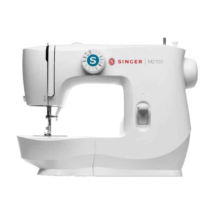 Singer M2105 Nähmaschine, Metall, Weiss
