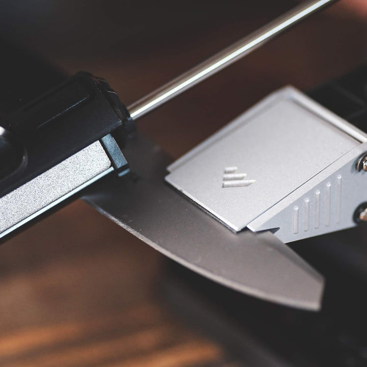WORK SHARP® Precision Adjust Profi Messerschärfer mit Fest-Winkel 15 - 30°- Diamant Messerschleifer