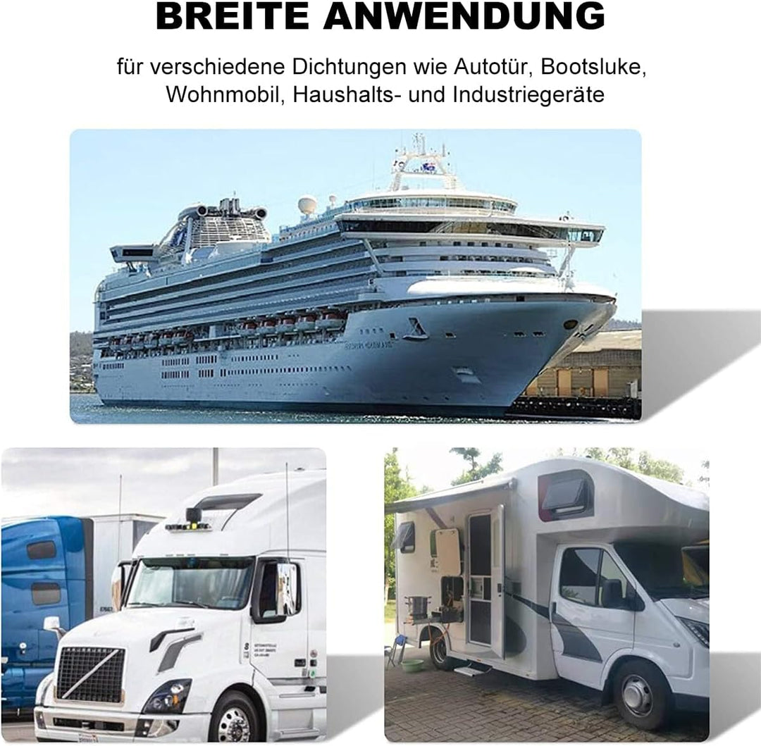 Auto Türdichtung 12 Meter Gummidichtung Türdichtungen Dichtungsprofil Universelle Schalldämmung Koff