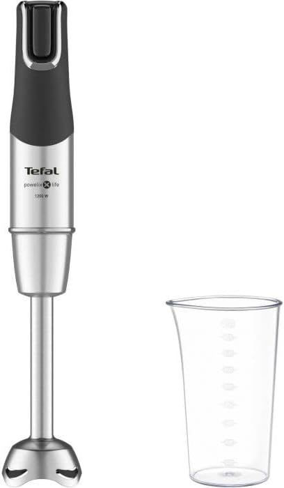 Vertical Mixer Tefal InfinyForce Pro 5 In 1 HB95LD38, 1200 W, 0.8 L, Variable Speed, Silver/Grey