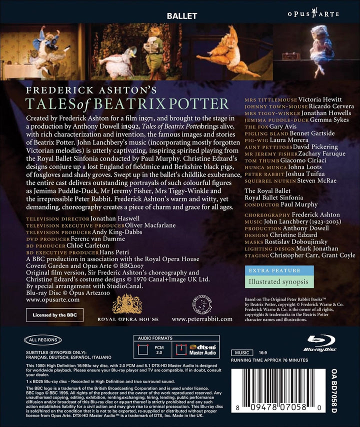 Frederick Ashton - Tales of Beatrix Potter, Blu-ray