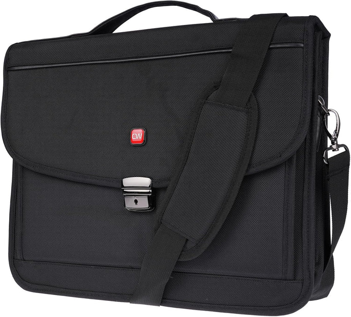 Christian Wippermann grosse Herren Damen Laptoptasche - Aktentasche Business Taschen - mit einem gep