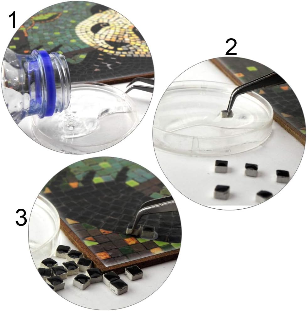 ALEA Mosaic Mosaik bastelset, DIY 20x20cm, Boot, Boot