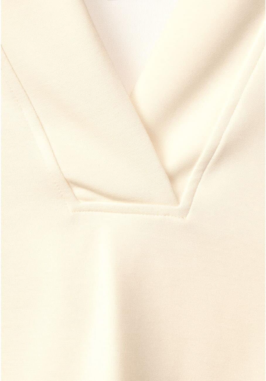 Street One Damen Hoodie 42 Creamy Beige, 42 Creamy Beige