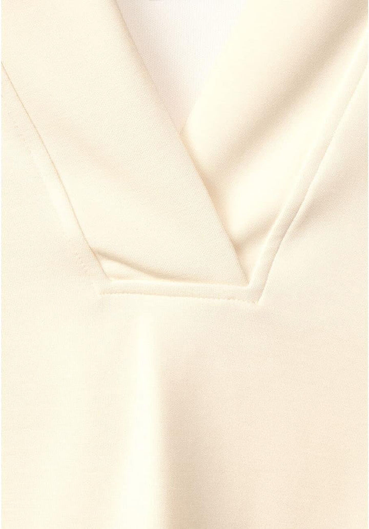 Street One Damen Hoodie 42 Creamy Beige, 42 Creamy Beige