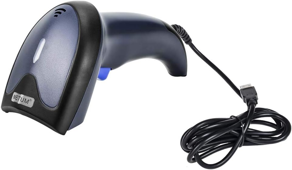 NETUM Wired CCD Barcode Scanner - Handheld USB 1D Barcode Imager für Mobile Zahlungen Bildschirmscan