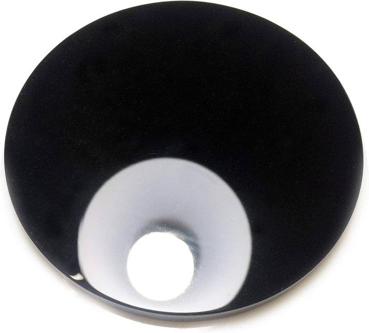 Polar Jade Schwarz Obsidian Wahrsager Spiegel (80 mm /3.1")