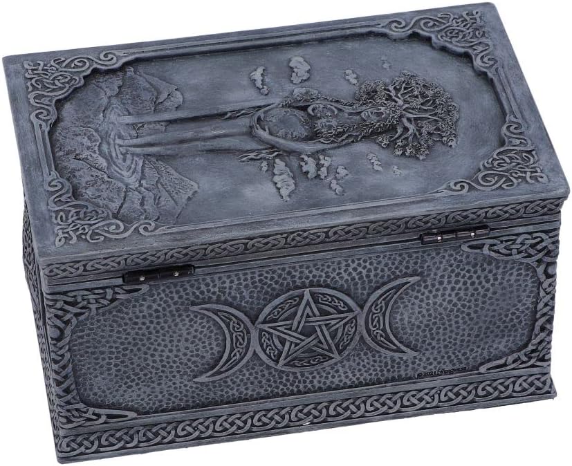 Nemesis Now Mother Earth Box, Grau, 15,5 cm, 15.5cm