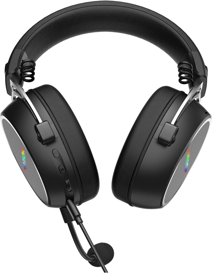 HATOR Hypergang 3 USB Gaming-Headset – Hi-Res Audio, 7.1 Surround Sound, 53mm Treiber, Bluetooth, ab