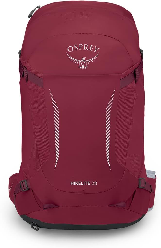 Osprey Europe Hikelite 28 Backpack Sangria Red M-L, Sangria Red M-L