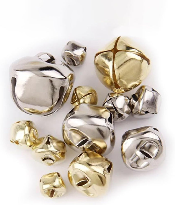50 Stück Kleine Glöckchen Zum Basteln,DIY-Glocken Mini-Glöckchen Basteln Rostschutz Metallglöckchen
