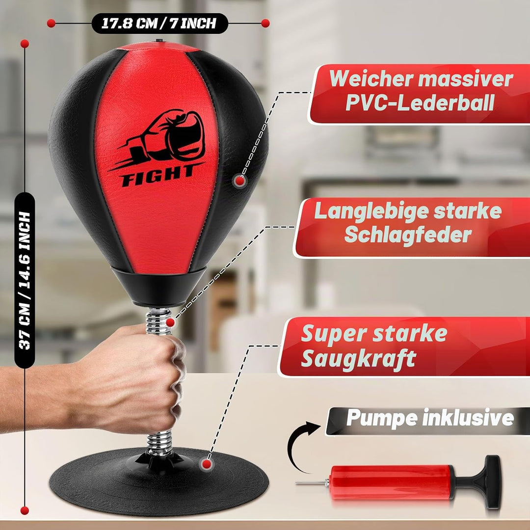 NZQXJXZ Punchingball Tisch, Boxsack für den Schreibtisch