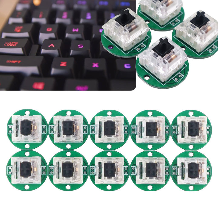 SJ@JX Arcade Game DIY Kit - Mechanische Tastatur Schalter, LED Taste, Joystick Controller, Zero Dela