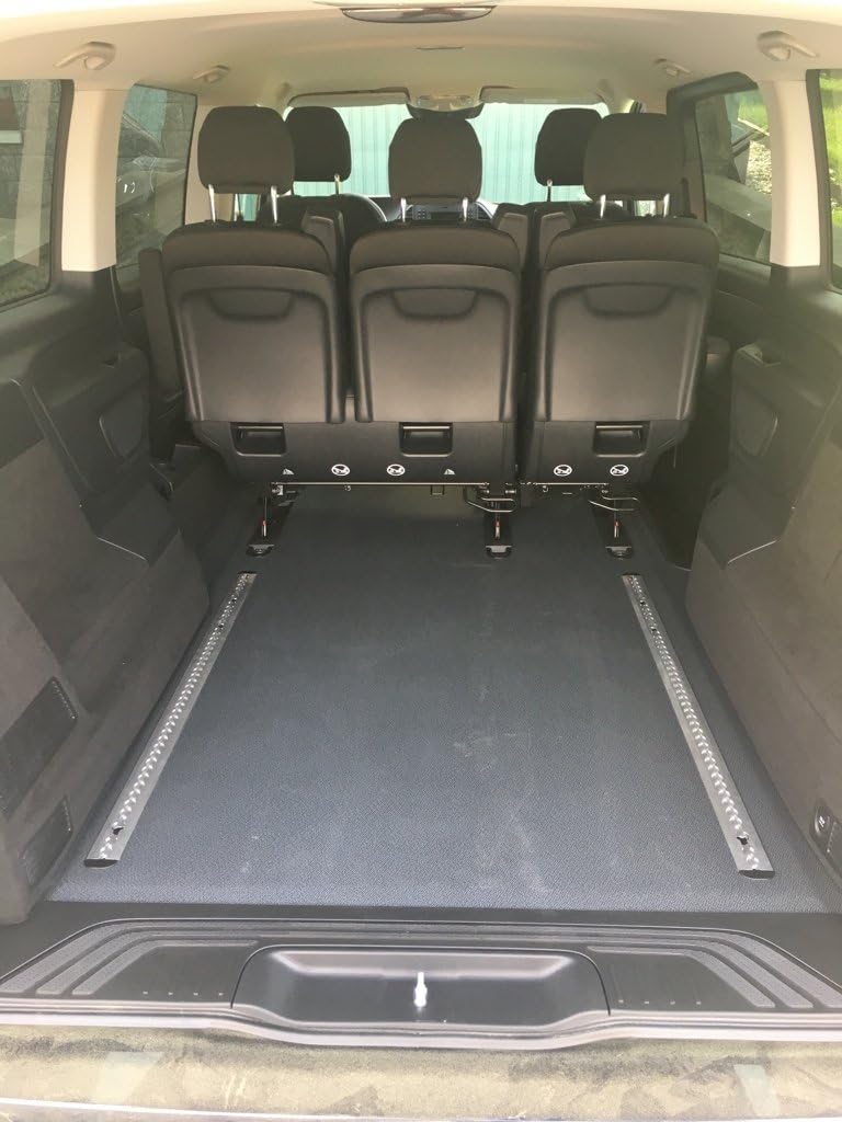 aruma® Antirutschmatte Laderaummatte, kompatibel für Mercedes Benz Vito, Langer Radstand, Schiebetür