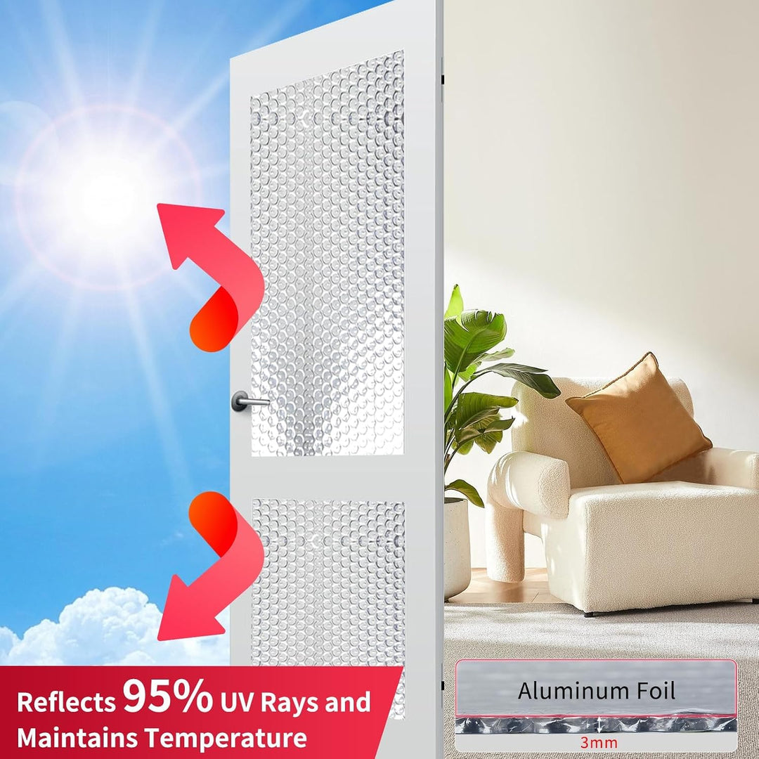 3mm reflektierendes einlagiges Blasen-Isolierung, 121,9cm × 6m doppelseitiges Aluminiumfolien-Isolie