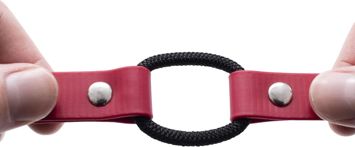 Educator Quick Snap Bungee-Halsband, 1,9 cm breit und 84 cm lang, Rot 3/4W x 33L rot, 3/4W x 33L rot