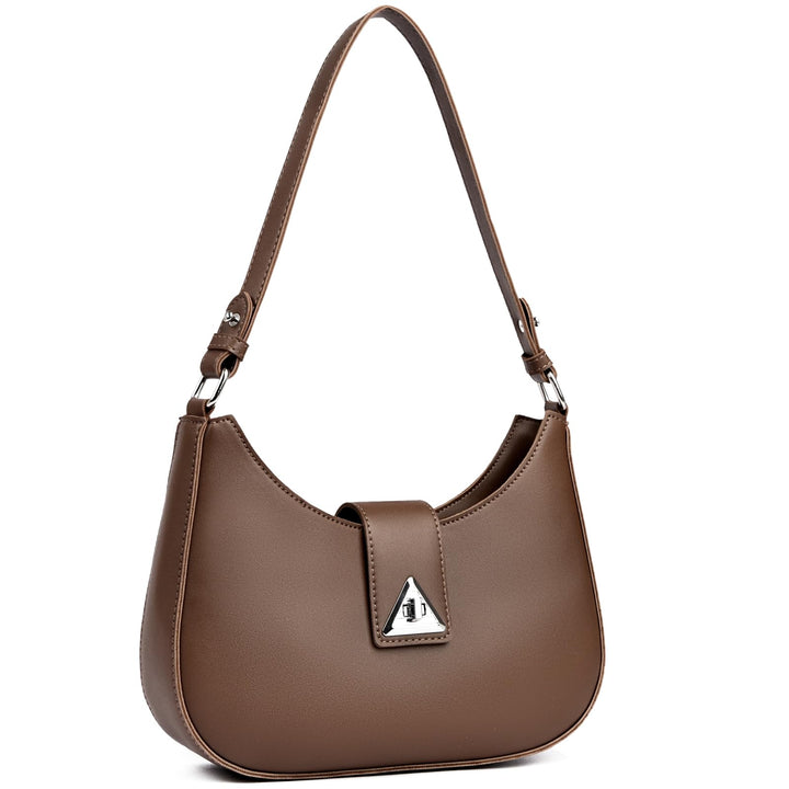 Travistar Handtasche Damen Klein Elegant Schultertasche Damen PU Leder Hobo Bag Y2k Tasche Satteltas