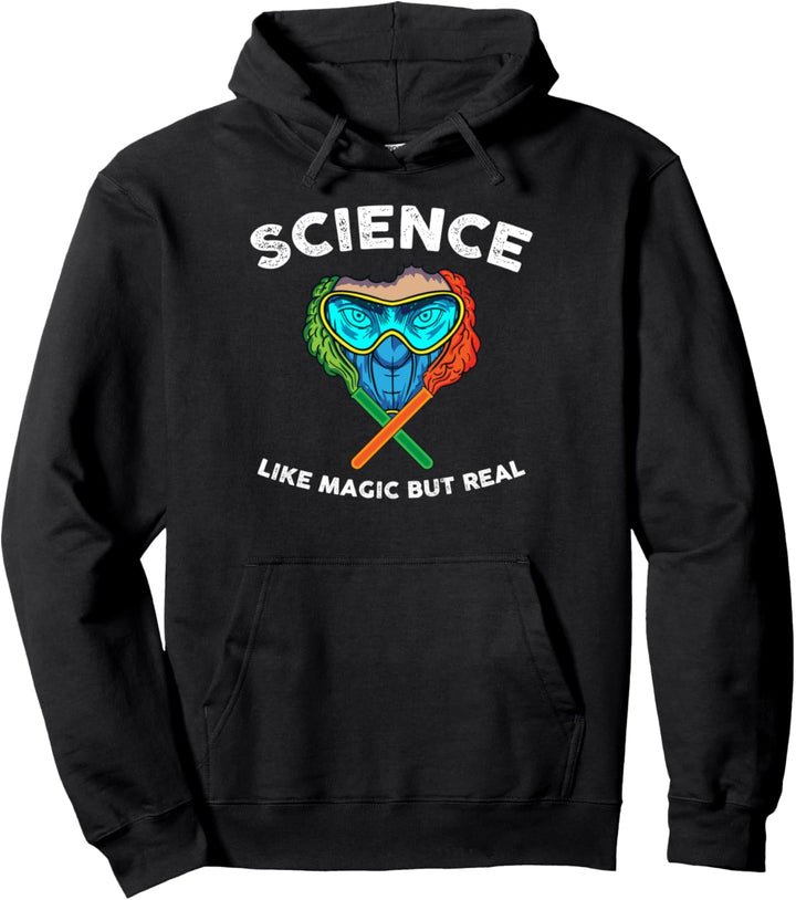Science Like Magic But Real Pullover Hoodie