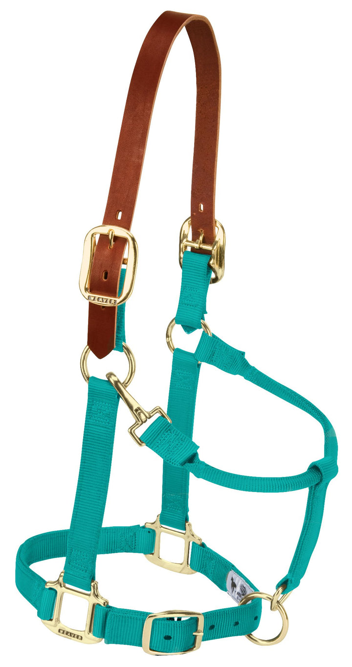 Weaver Leather Breakaway Original Verstellbares Kinn- und Halfter mit Schnappverschluss Weanling/Pon