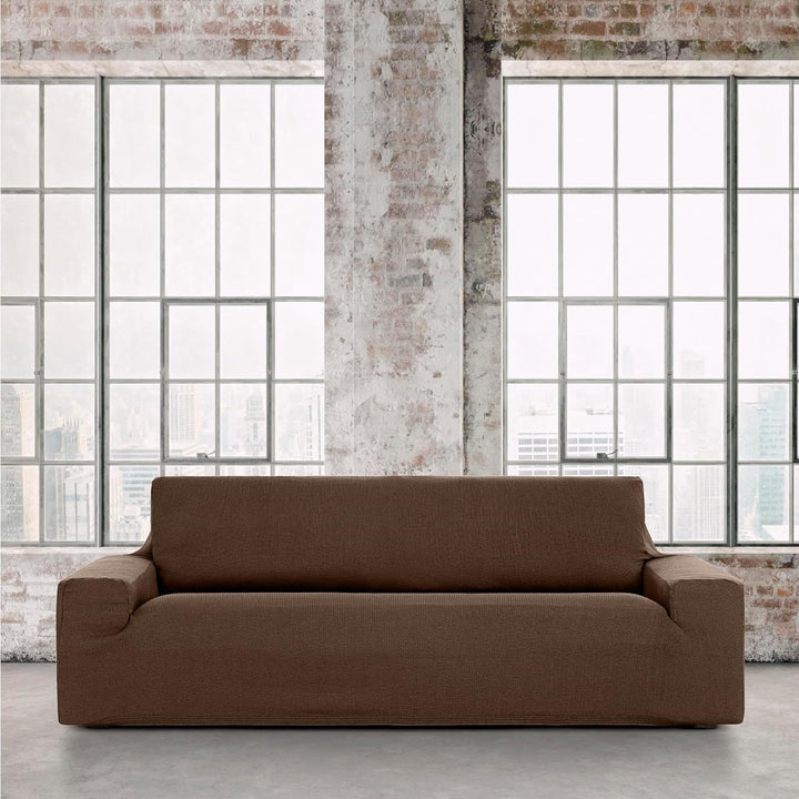 Eysa Ulises elastisch Sofa überwurf 2 sitzer, Polyester-Baumwolle, 07-braun, 37 x 7 x 29 cm 37 x 7 x