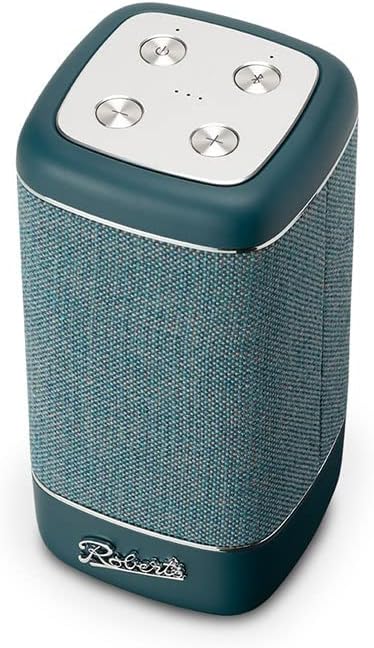 Roberts – Bluetooth-Lautsprecher Beacon 325 – tragbar, wiederaufladbar, Laufzeit 12 Stunden, Zwei Pa