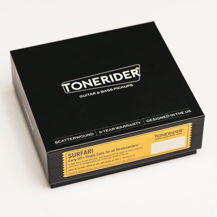 Tonerider TRS5 Surfari Stratocaster Tonabnehmer Set, weiss