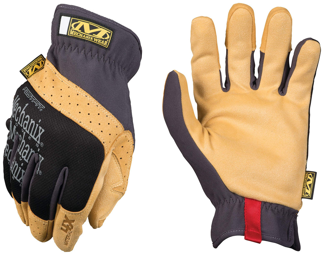 Mechanix Wear Material4X® FastFit® Handschuhe (Small, Braun/Schwarz) S Single, S Single