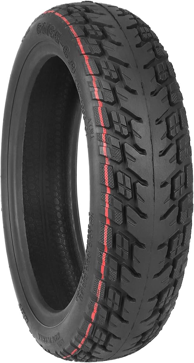 TREFAN 60/65-6,9 Ersatzräder für Ninebot Max G2/G65 Elektroroller 10 Zoll Reifen Tubeless Schlauchlo