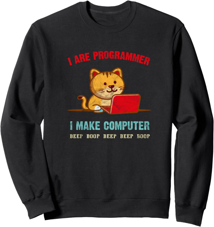 Programmer Developer Computer Scientist Geek Coder C++ PHP Sweatshirt