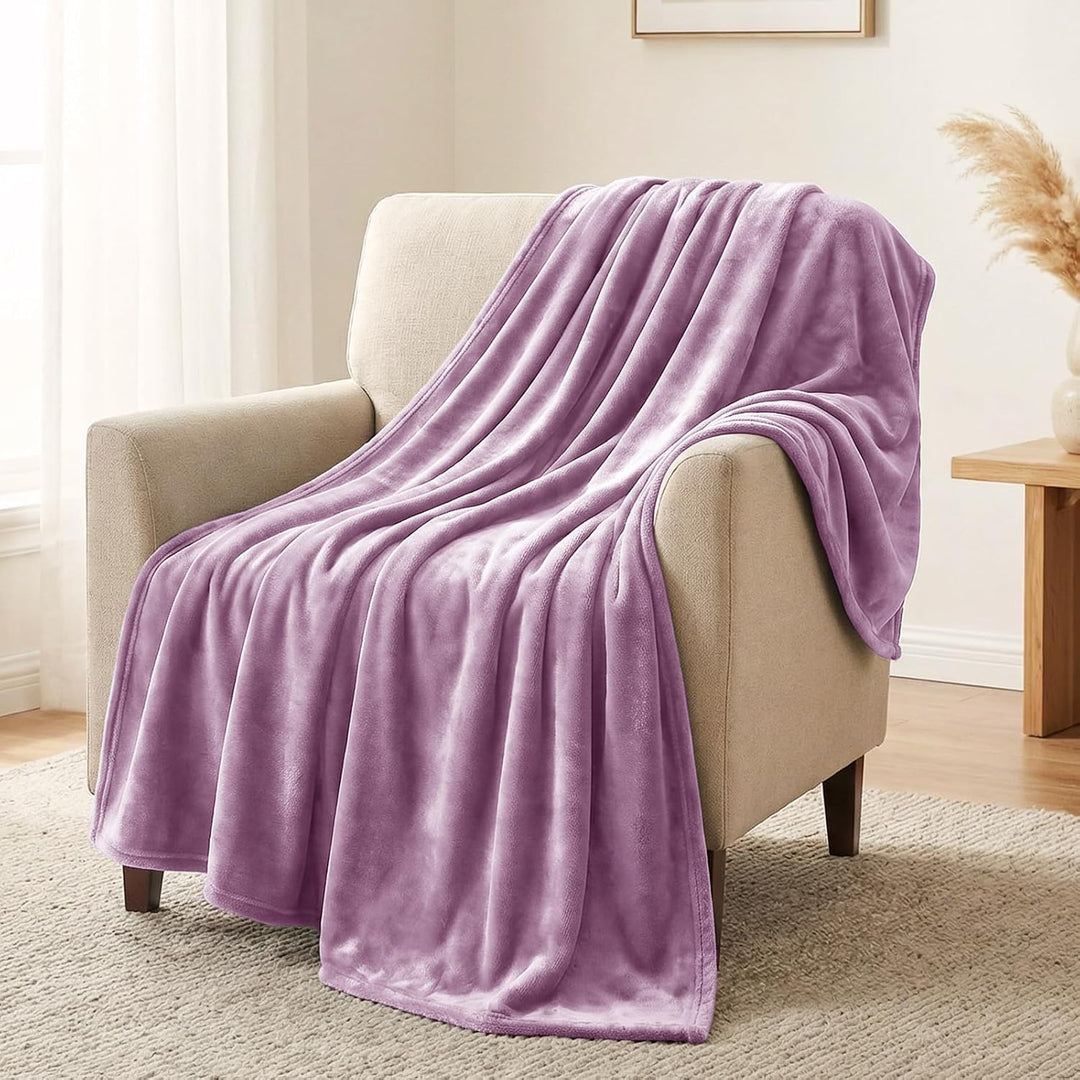 CozyLux Kuscheldecke Flauschig Decke 230x270 cm Lavendel, 230x270 cm Lavendel