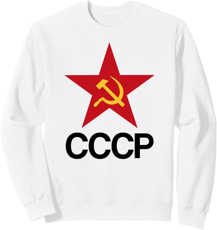 CCCP SSSR in Kyrillischer Schrift Russisch Sweatshirt