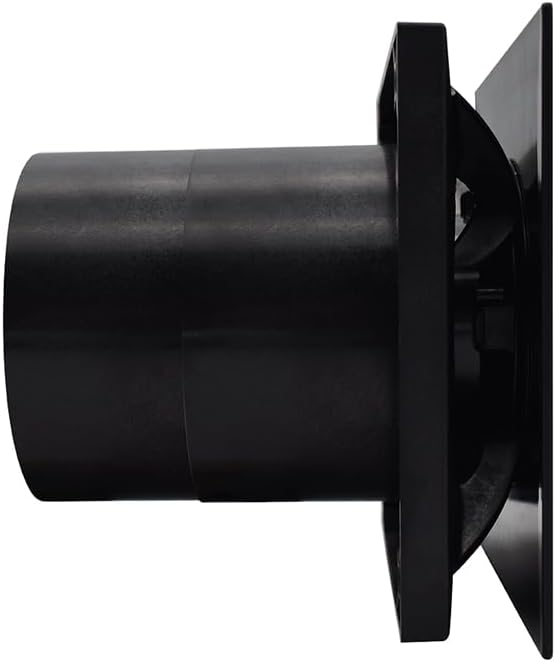 Airflow® QT100 HT Badezimmer-Abluftventilator, ultra leise, 25 dB, energieeffizient, 5 W, einstellba