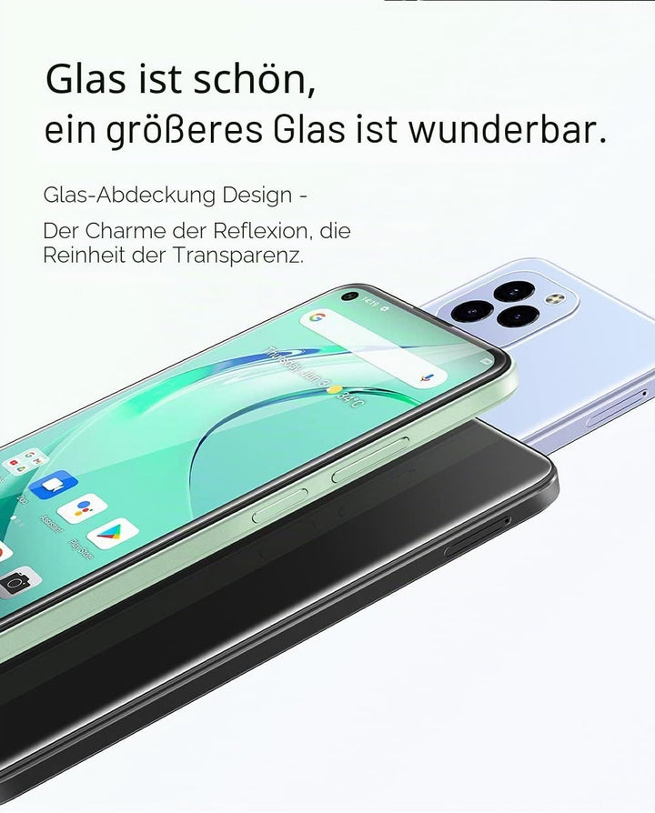 OUKITEL C21 Pro Telemovel Livre 11, Vollvisier-Design, 4 GB 64 GB, 256 GB SD, extern, Dreifachkamera