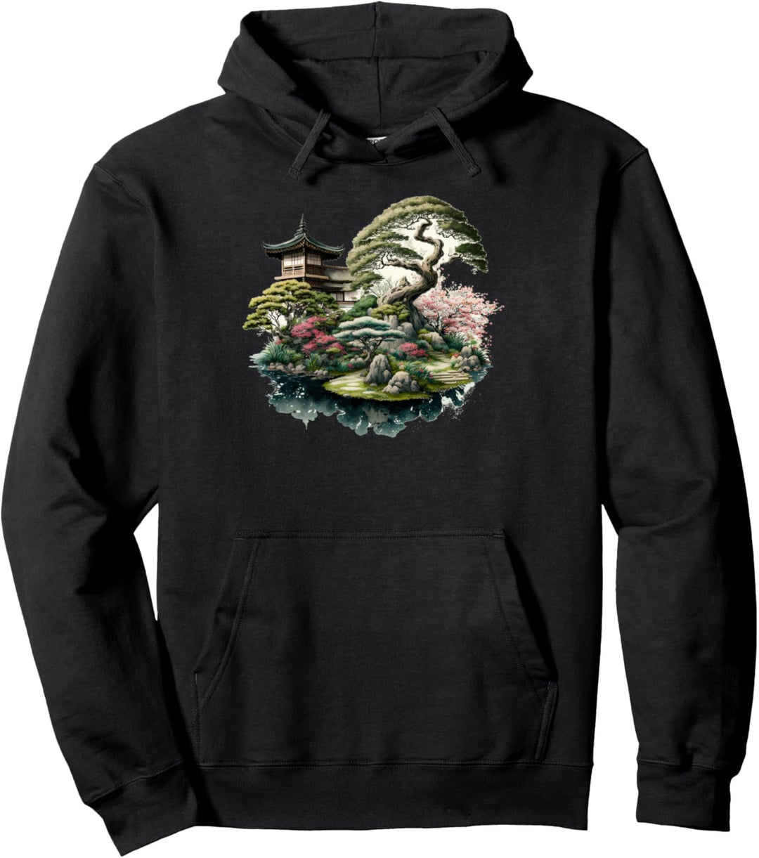 Natur in Japan Pullover Hoodie