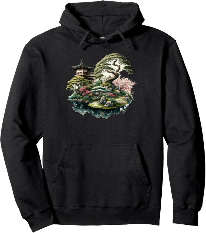 Natur in Japan Pullover Hoodie