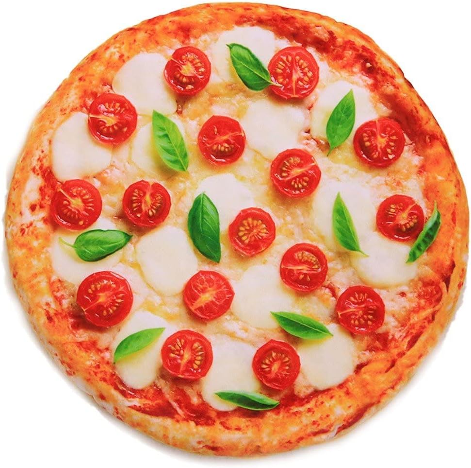 Komfort Pizza Katze Matte Weich Warm Hunde Schlaf Bett Matte Katze Decke Pochierte Ei Neuheit Schlaf