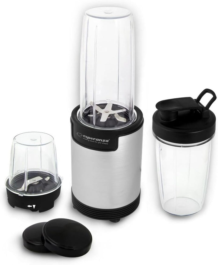 Esperanza EKM030 Nutri Blender/Personal Blender 9in1 900W, Silber