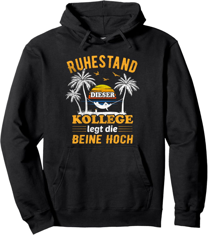 Rente Kollegen Ruhestand 2023 Abschied Spruch Pullover Hoodie