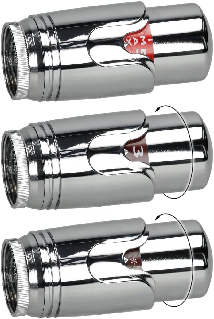 ECD Germany Badheizkörper Mittelanschluss 400 x 1500 mm Weiss gerade mit Thermostat und Anschlussgar