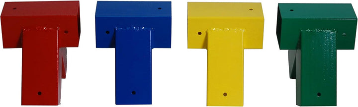 OTITU Just Fun Vierkant Schaukelverbinder 90/90mm, 90° - Blau, Blau