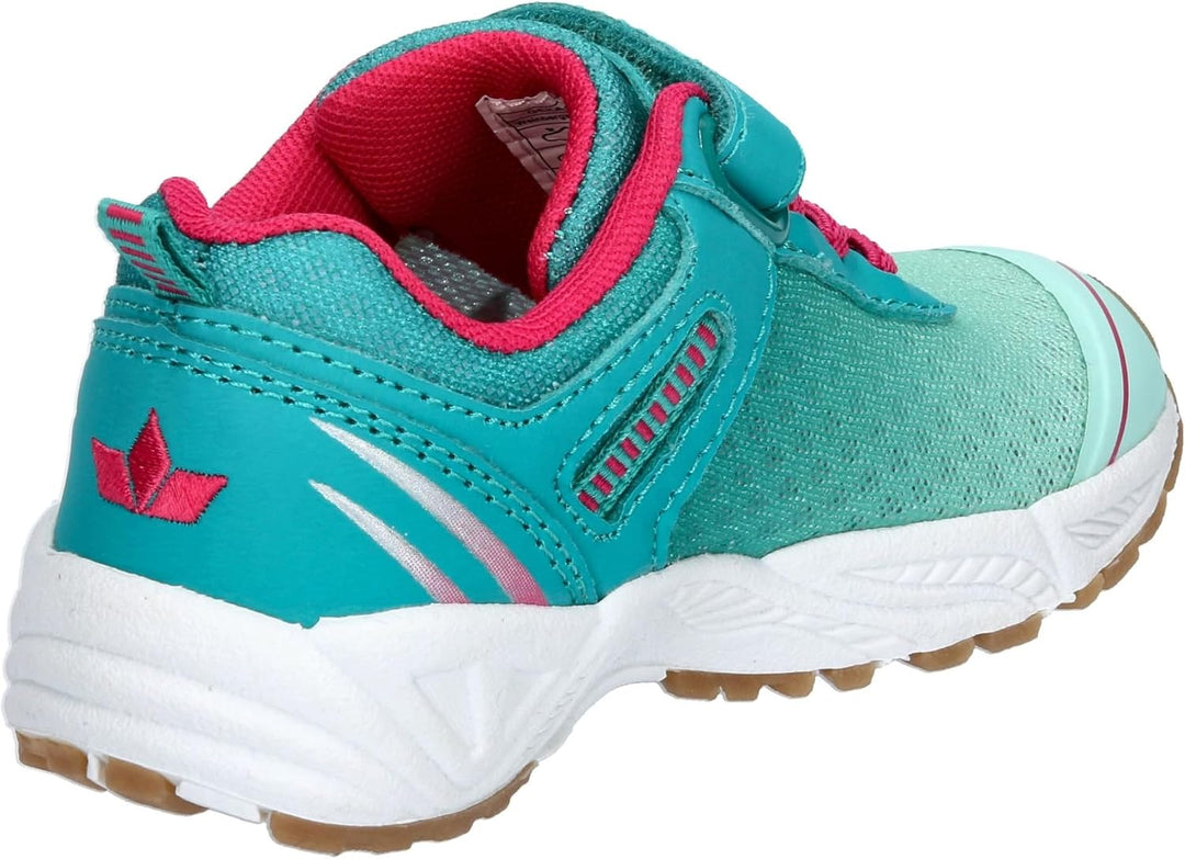 Lico Unisex Kinder Barney Hallenturnschuhe 26 EU Grün Pink, 26 EU Grün Pink