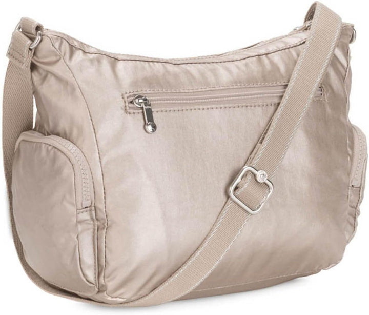 Kipling Damen Gabbie S Crossbody, Silber (Silber (Metallic Glow), Einheitsgrösse Einheitsgrösse Meta