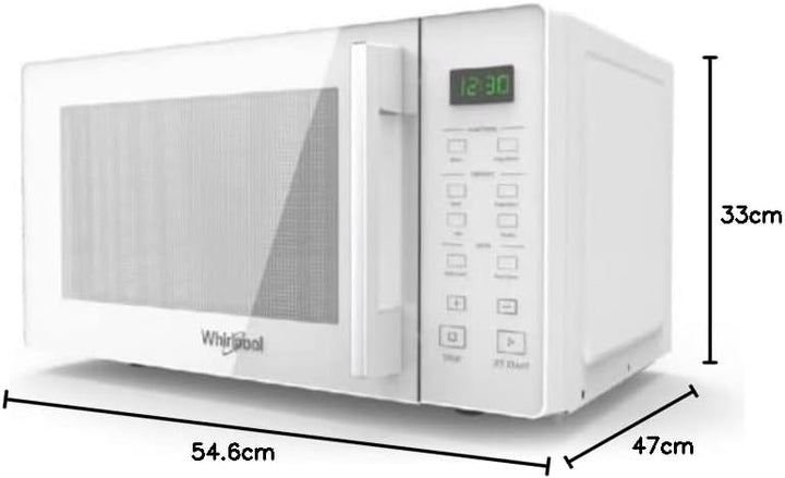 Whirlpool MWP 251 W Mikrowelle, 900 W, Weiss